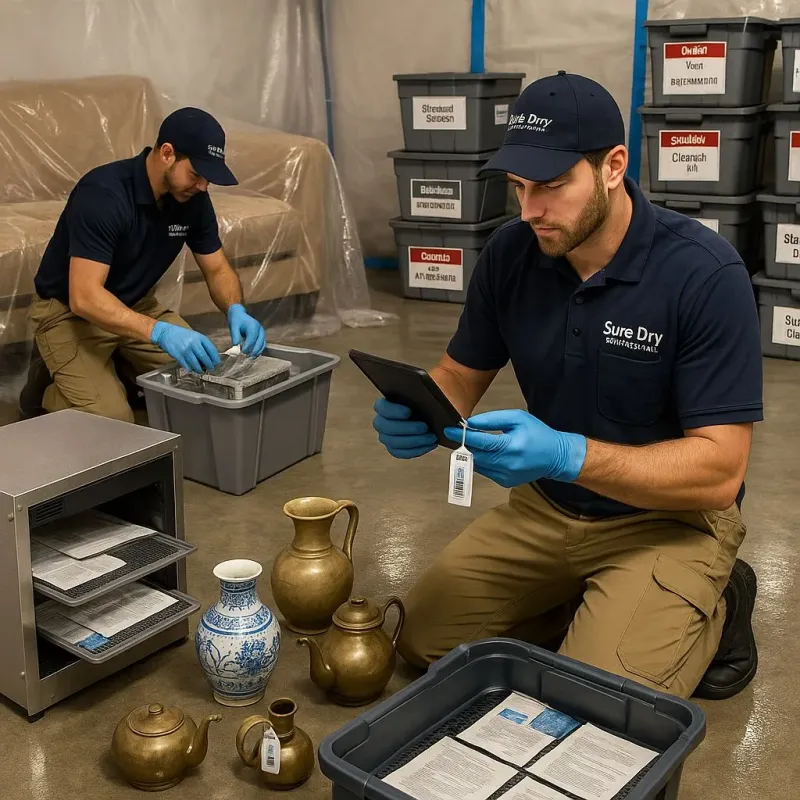 Content Protection and Restoration process in Sulphur, LA